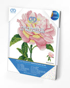 Pink Rose Diamond Painting Kit framed