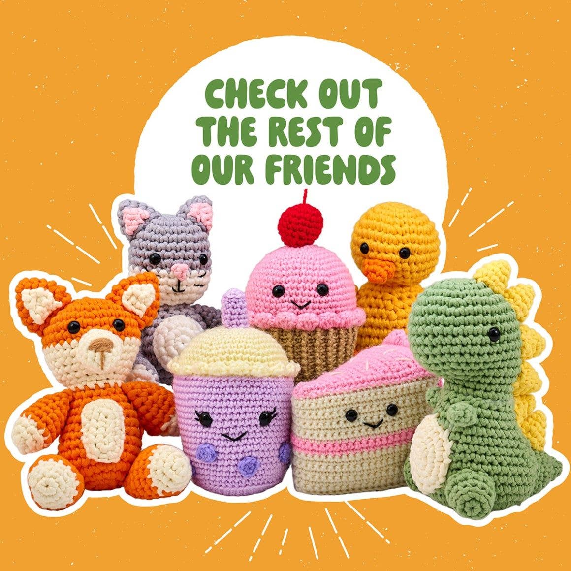 Bucilla ® Amigurumi Crochet Kit - Tommy the Fox 5